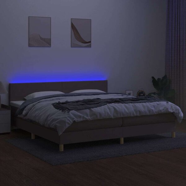 VidaXL LED-es Ágy - 200x200 cm