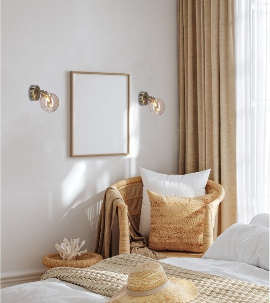 Bronzszínű fali lámpa ø 10 cm Rodia – Candellux Lighting