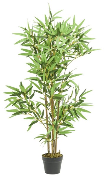 Zöld mű bambuszfa 552 levéllel 120 cm