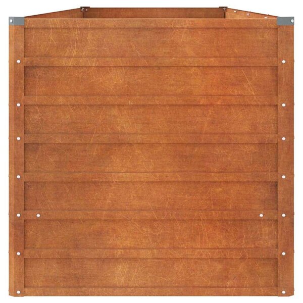 Corten Acél Magaságyás - 320x80x77 cm