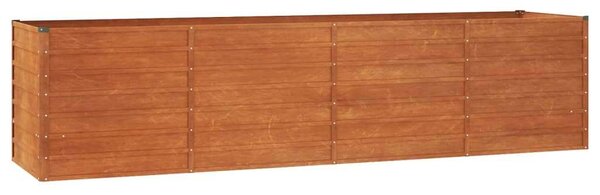 Corten Acél Magaságyás - 320x80x77 cm