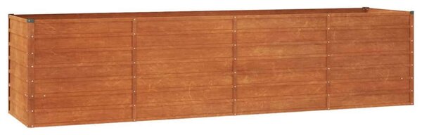 Corten Acél Magaságyás - 320x80x77 cm