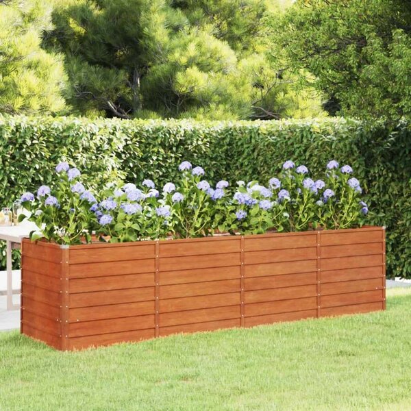 Corten Acél Magaságyás - 320x80x77 cm