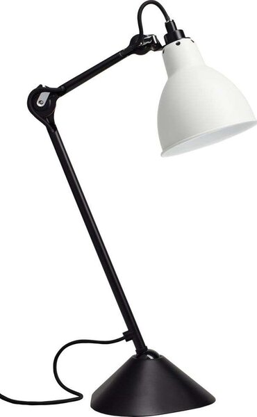 DCW - 205 Asztali Lámpa Black/WhiteLampe Gras - Lampemesteren