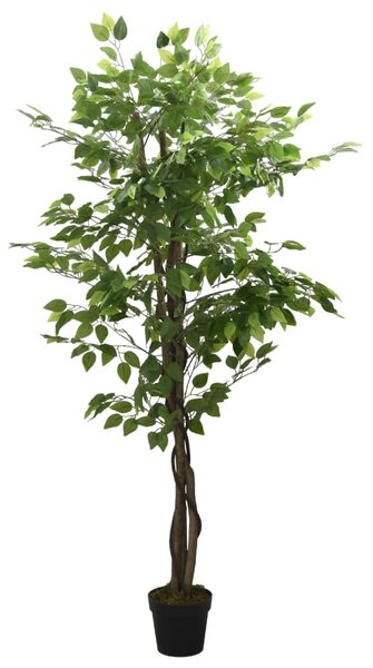 Zöld mű fikusz fa 378 levéllel 80 cm