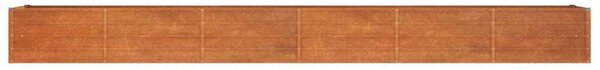 Corten Acél Magaságyás - 480x80x45 cm