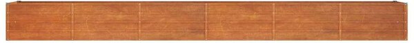 Corten Acél Magaságyás - 480x80x45 cm