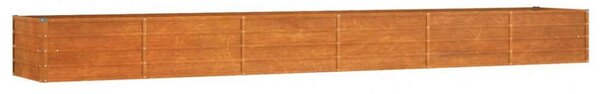 Corten Acél Magaságyás - 480x80x45 cm