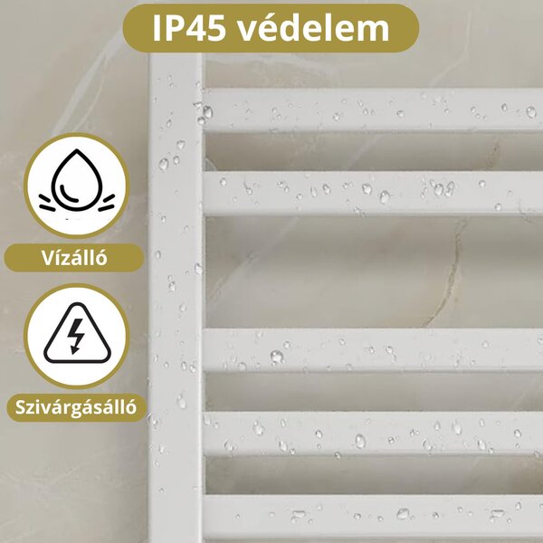 Favi 2 Radiator HD Demos 1400x500 mm design törölközőszárító radiátor, matt antracit ...