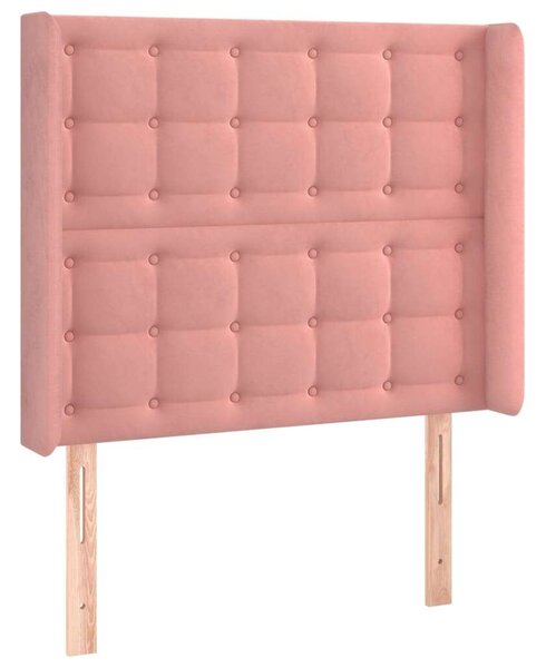 Bársony Ágy LED-del - 80x200 cm