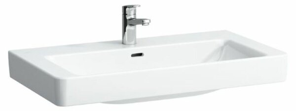 Mosdó bútorba Laufen Pro S 85x46 cm fehér színben fényes felülettel középső nyílással 1396.5.000.104.1