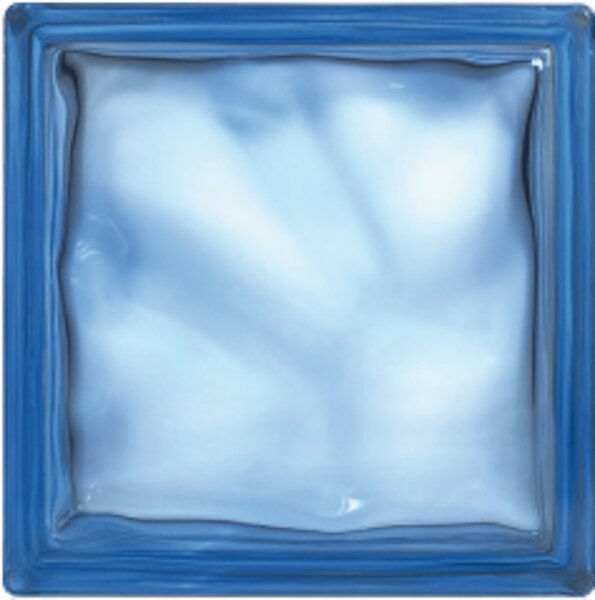 Luxfera Glassblocks blue 19x19x8 cm fényes 1908WBLUE