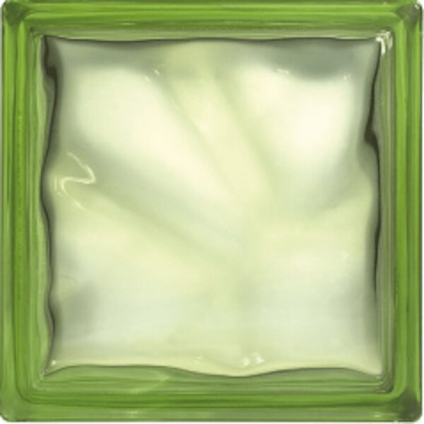 Luxfera Glassblocks green 19x19x8 cm fényes 1908WGREEN