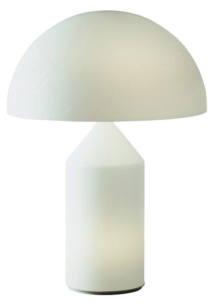 Oluce - Atollo Asztali Lámpa Medium Opal Glass - Lampemesteren