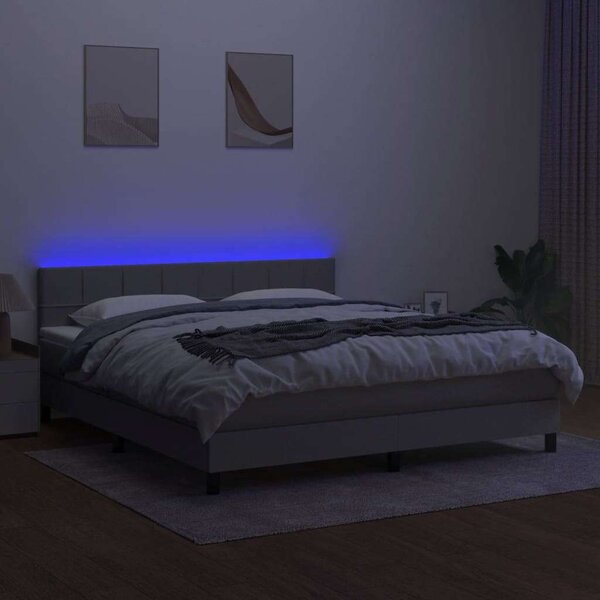 Modern LED-es Ágy - 160x200 cm