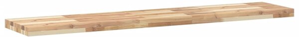 Kezeletlen tömör akácfa függőpolc 120 x 30 x 4 cm