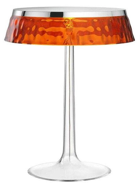 Flos - Bon Jour T Asztali Lámpa Chrome/Amber - Lampemesteren