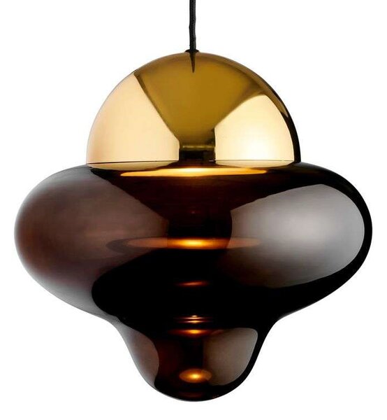 Design By Us - Nutty XL Függőlámpa Brown/Gold - Lampemesteren