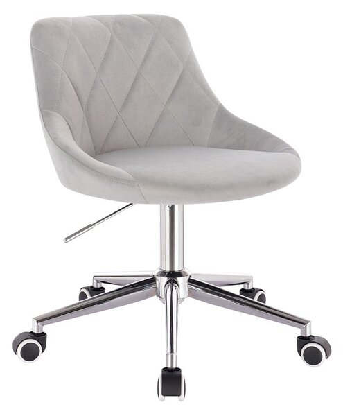 HR1054K Acél modern velúr szék