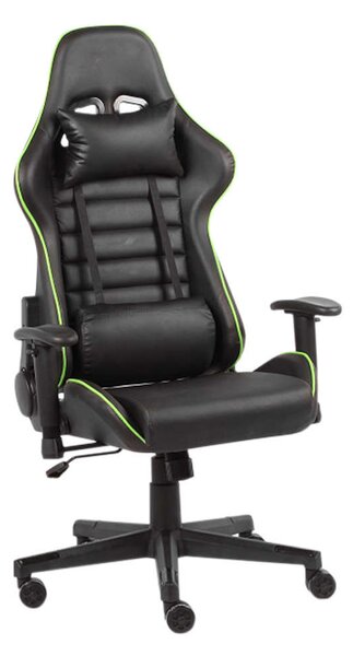 Timeless Tools Gamer szék több színben - pro-fekete-zöld