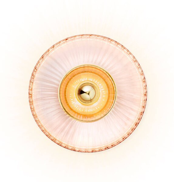 Design By Us - New Wave Optic Fali Lámpa XL Rose/Gold - Lampemesteren