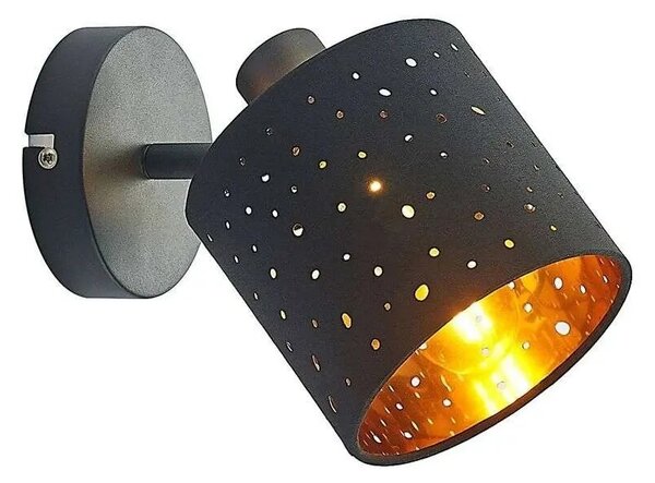 Lindby - Darima 1 Mennyezeti Lámpa Black/Gold - Lampemesteren
