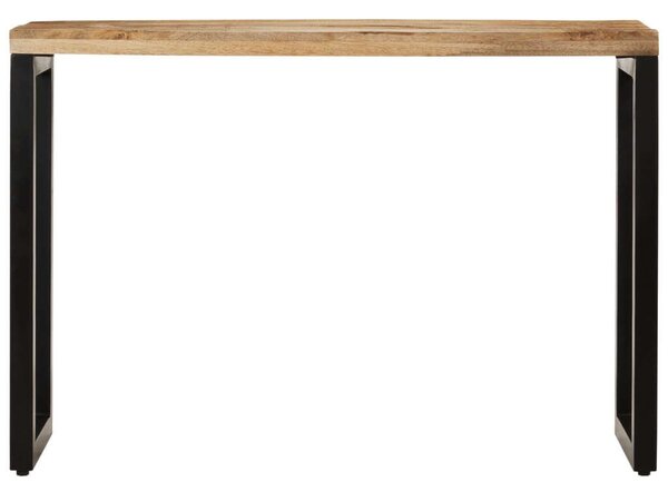 Tömör nyers mangófa tálalóasztal 110 x 35 x 76 cm