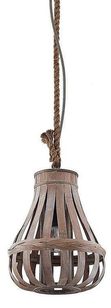 Lindby - Haruno Függőlámpa Ø33 Wood - Lampemesteren