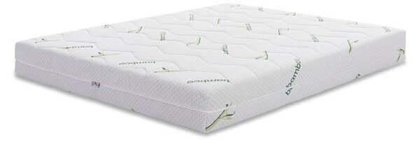 Best Sleep Ortopéd matrac, Bamboo Feel 17cm, 120x190x17cm, poliuretán hab, megfordítható, levehető huzat, mosható, steppelt, bambuszszálas, kemény