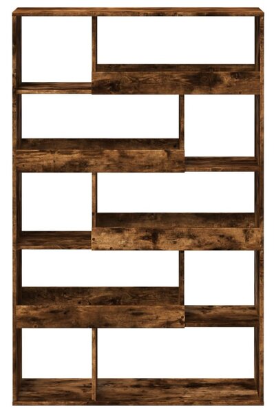 Füstös tölgy színű szerelt fa térelválasztó 100 x 33 x 156,5 cm