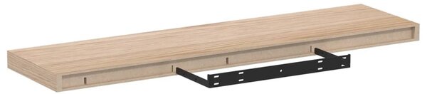 4 db szerelt fa függőpolc 90 x 23,5 x 4 cm