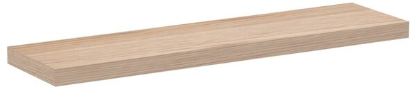 Szerelt fa függőpolc 90 x 23,5 x 4 cm