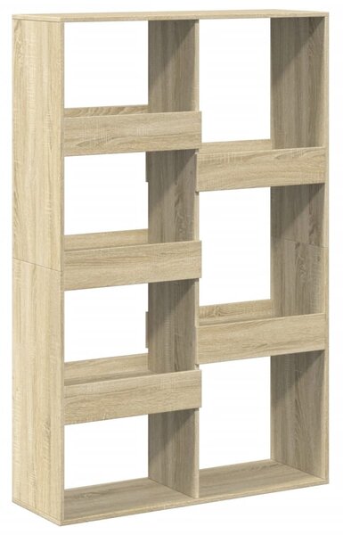 Sonoma tölgy színű szerelt fa térelválasztó 100 x 33 x 155,5 cm