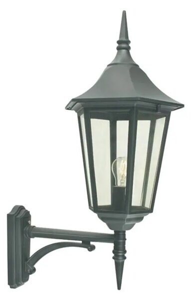 Norlys - Modena Up Kültéri Fali Lámpa Large Black - Lampemesteren