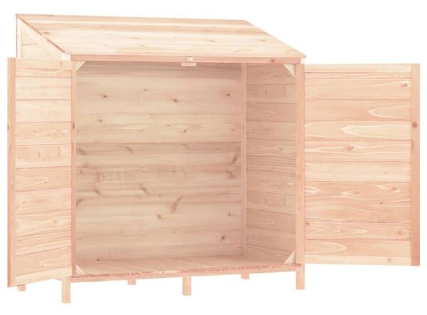 Tömör fenyőfa kerti fészer 102 x 52 x 112 cm