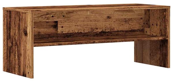 Antik hatású szerelt fa TV-szekrény 100 x 40 x 40 cm