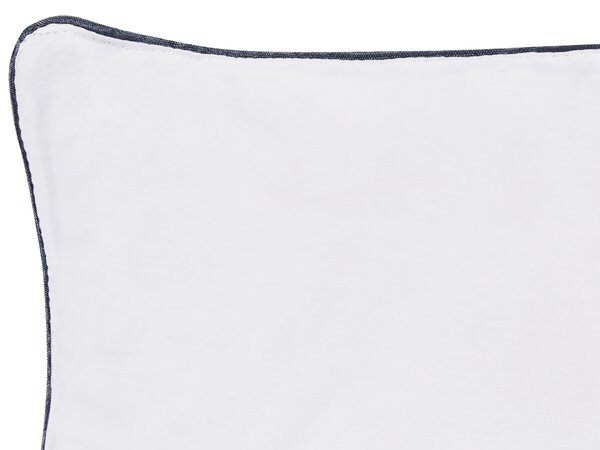 Párna PELISTER Magas Mikroszálas 40 x 80 cm Fehér