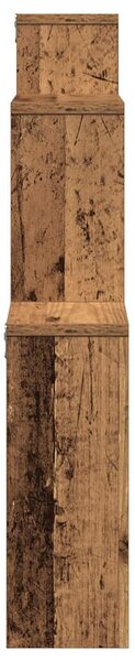 Fali polc Régi fa 80x15x78,5 cm Gépelt fa