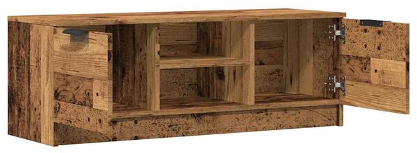 TV szekrény Régi fa 102x35x36,5 cm Gépelt fa