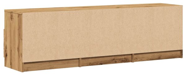 TV szekrény Artisan tölgy 150x33,5x45 cm Műanyag fa