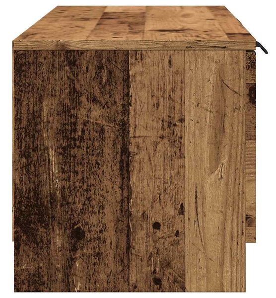 TV szekrény Régi fa 102x35x36,5 cm Gépelt fa