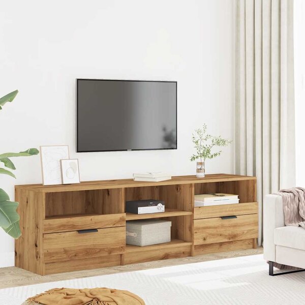 TV szekrény Artisan tölgy 150x33,5x45 cm Műanyag fa
