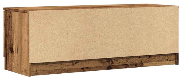 TV szekrény Régi fa 102x35x36,5 cm Gépelt fa