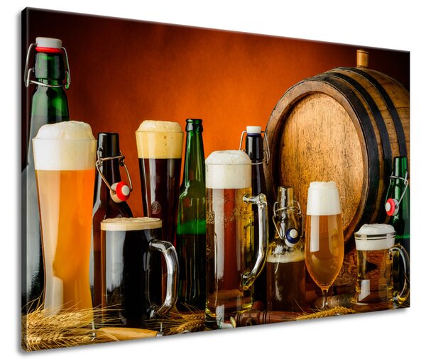 Gario Vászonkép Házi sör Méret: 120 x 80 cm