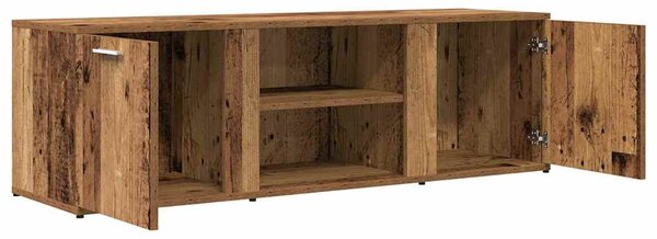 TV szekrény Régi fa 120x34x37 cm Gépelt fa