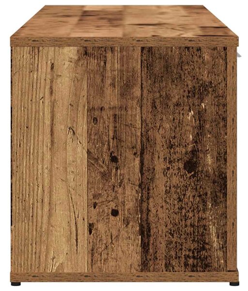 TV szekrény Régi fa 120x34x37 cm Gépelt fa