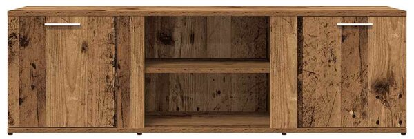 TV szekrény Régi fa 120x34x37 cm Gépelt fa