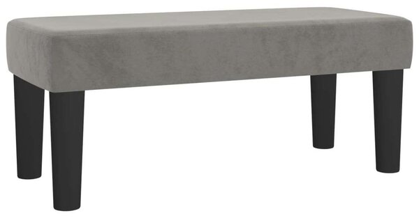 Vidaxl Bársony Ágy - 80x200 cm