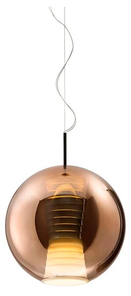 Fabbian - Beluga Royal Függőlámpa Diameter 40 Bronze - Lampemesteren