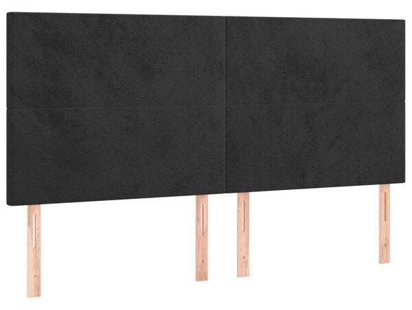 VidaXL Bársony Ágy - 160x200 cm